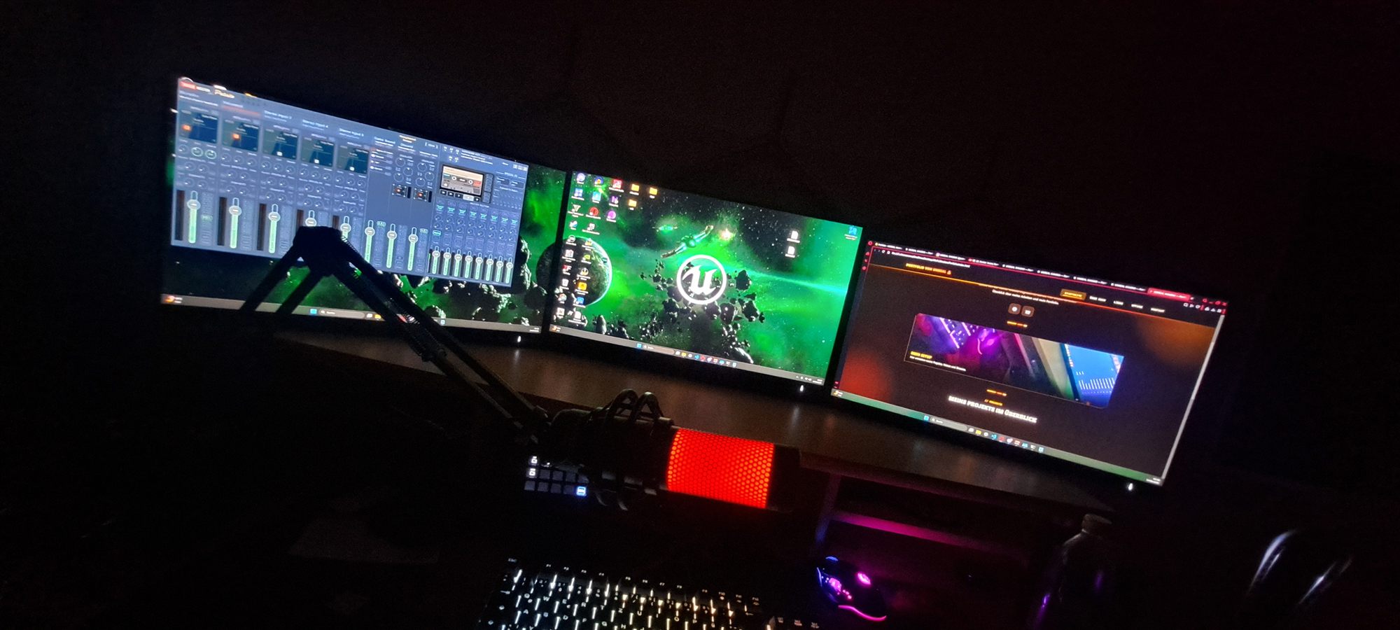 Mein Streaming- und Development-Setup